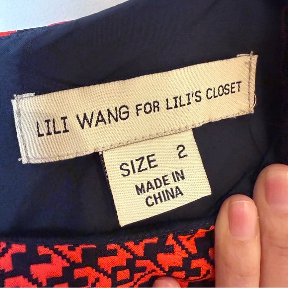 Anthropologie Geojacquard Dress By Lili Wang for Lilis Closet, Seen on TV - Picture 12 of 14
